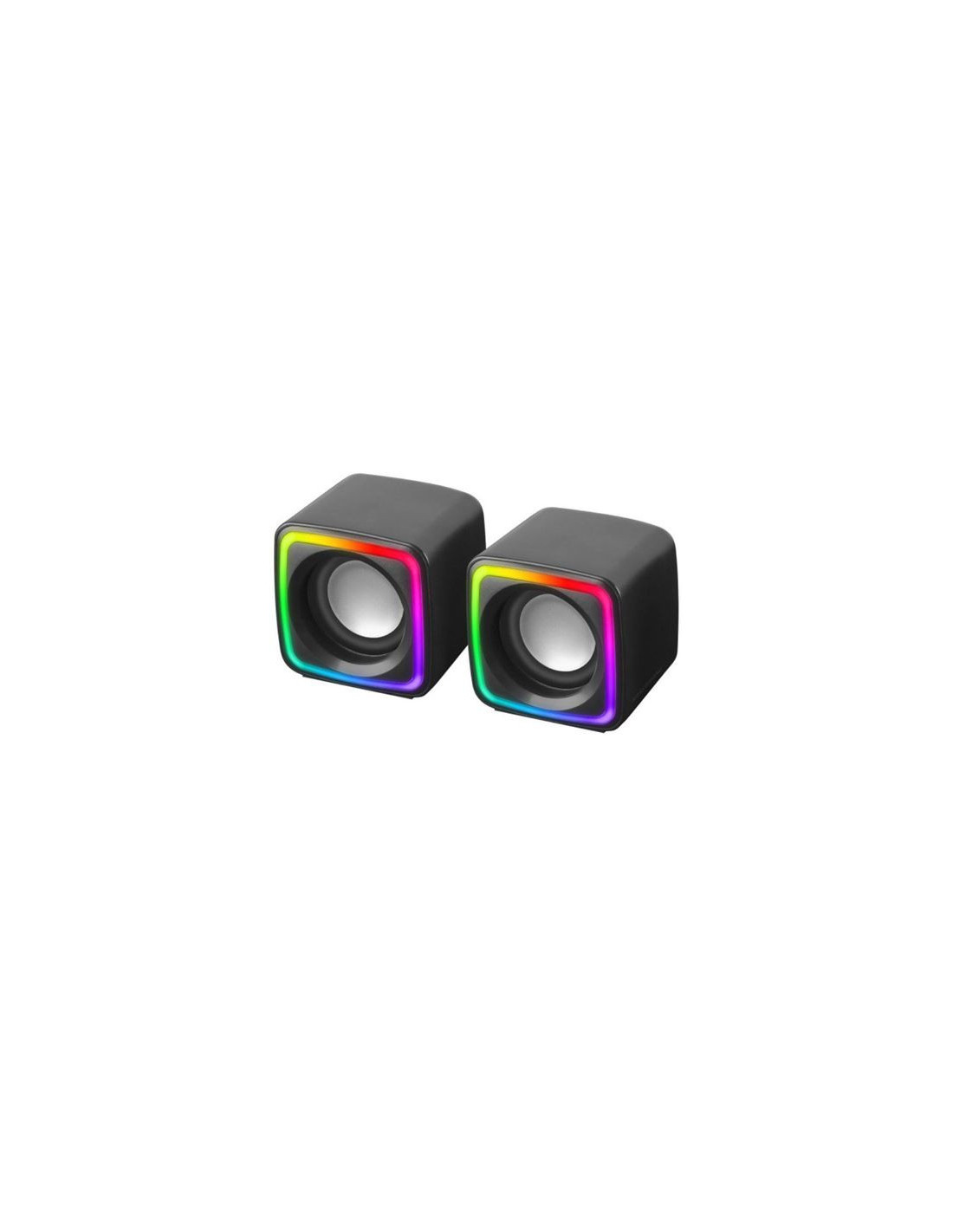 ALTAVOCES PC MARS GAMING NEGRO RGB 8W