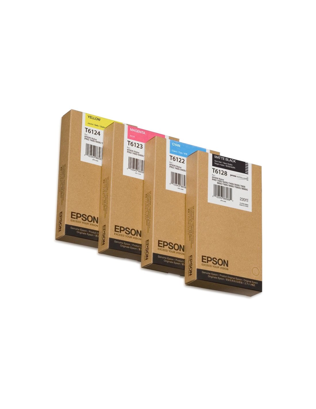 Epson C13T61280N cartucho de tinta 1 pieza(s) Original Negro mate