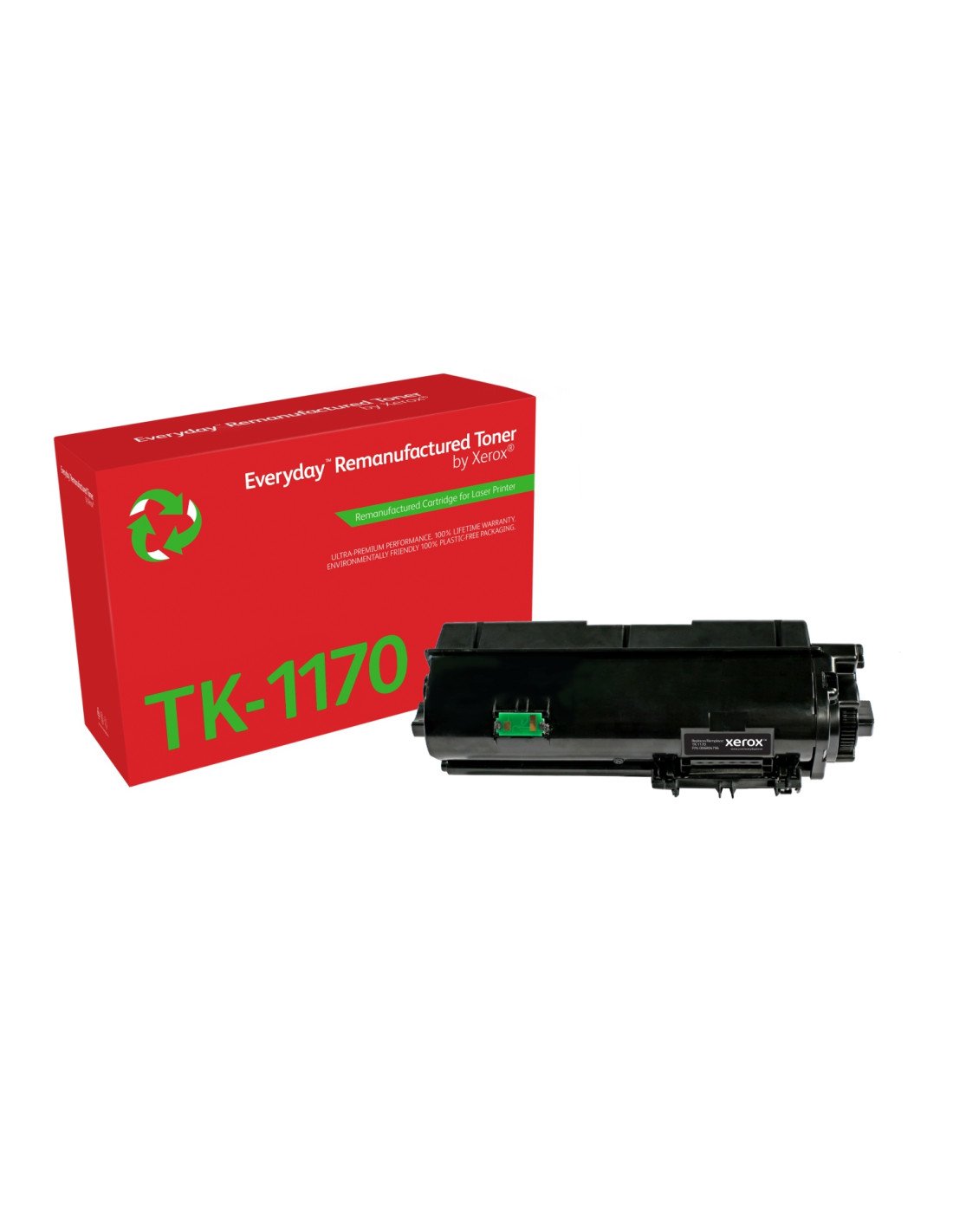 Remanufacturado Everyday Tóner Everyday™ Negro remanufacturado de Xerox es compatible con Kyocera TK-1170, Capacidad estándar