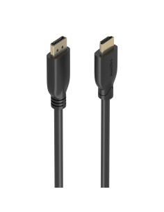 AISENS A125-0922 adaptador de cable de vídeo 10 m DisplayPort HDMI Negro