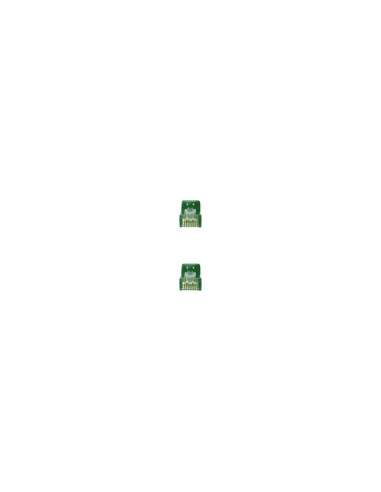 Nanocable Cable de red latiguillo RJ45 LSZH Cat.6A UTP AWG24, Verde,