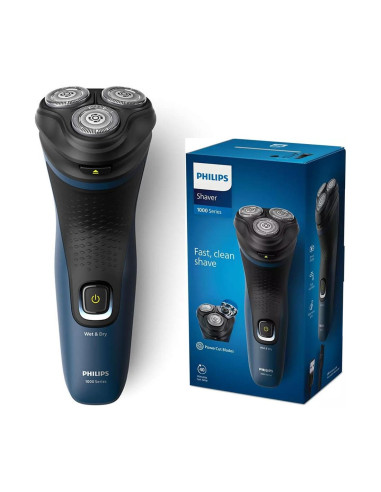 Philips S1151/00 afeitadora Máquina de afeitar de rotación Negro, Azul