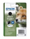 Cartucho Epson Fox T1281 etiqueta RF negro C13T12814022