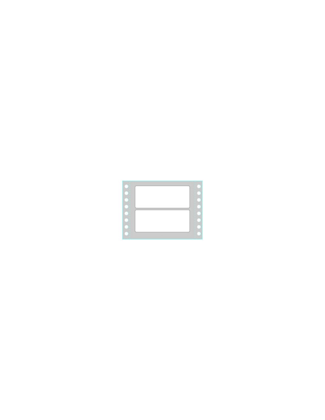 CLUB NAUTICO Etiqueta para impresora autoadhesiva A4 Blanco