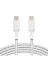 Belkin CAB004BT1MWH2PK cable USB 1 m USB 2.0 USB C Blanco