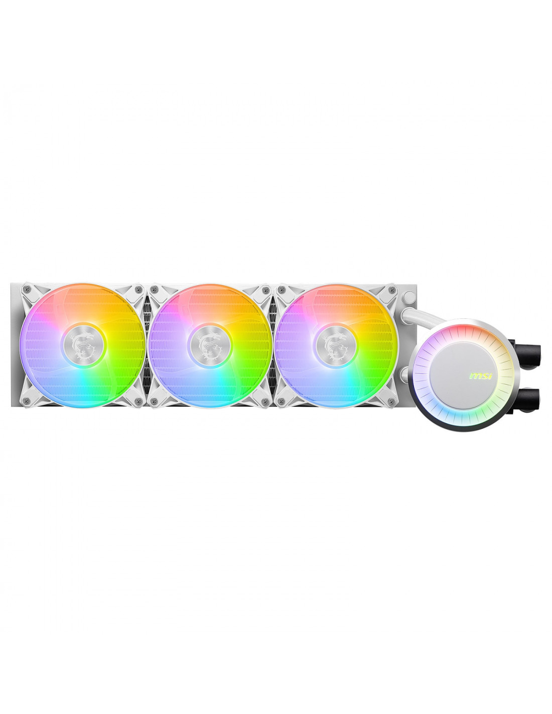 MSI MAG CORELIQUID E360 WHITE sistema de refrigeración para ordenador Placa base, Procesador Kit de refrigeración lÍ­quida 12 cm