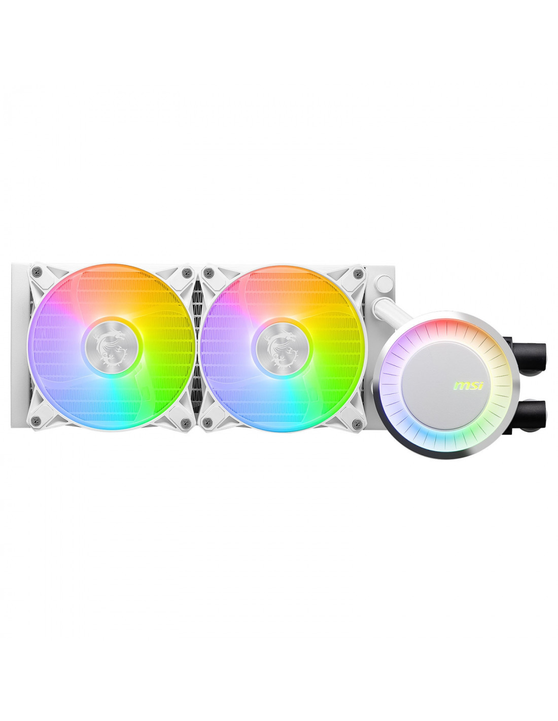 MSI MAG CORELIQUID E240 WHITE sistema de refrigeración para ordenador Placa base, Procesador Kit de refrigeración lÍ­quida 12 cm