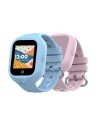 Celly KIDSWATCH4G Relojes inteligentes y deportivos 3,56 cm (1.4") Digital Pantalla táctil 4G Negro GPS (satélite)