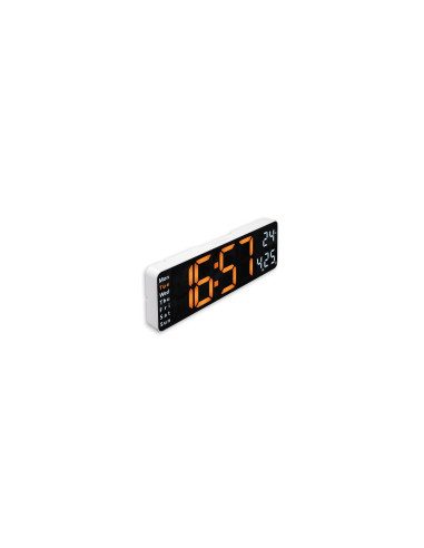 Hama Santa Cruz Reloj digital Rectángulo Negro
