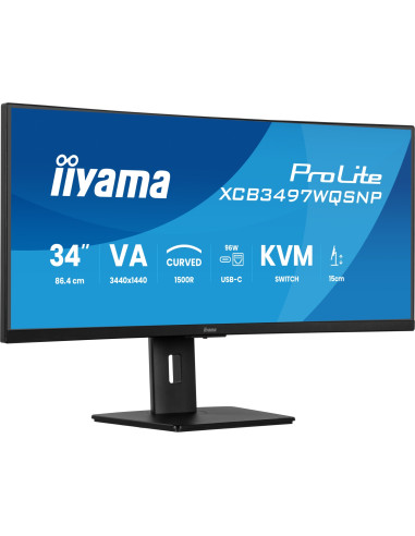 iiyama ProLite XCB3497WQSNP-B1 pantalla para PC 86,4 cm (34") 3440 x