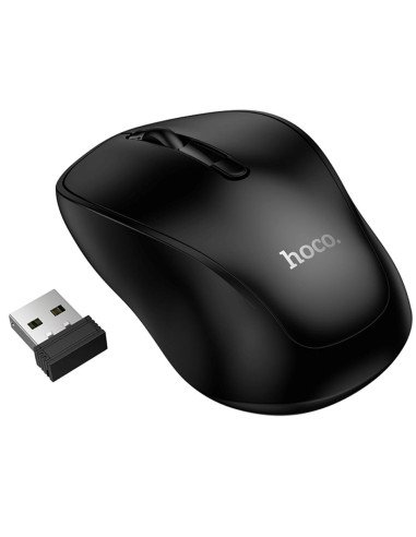 Ratón Hoco GM41 Bluetooth y 2.4G Negro Negro