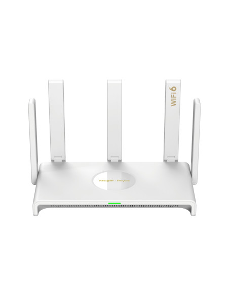 Ruijie Networks RG-EW3000GX router inalámbrico Gigabit Ethernet Doble banda (2,4 GHz / 5 GHz) Blanco