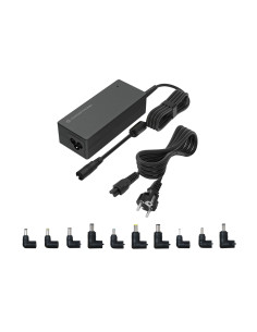 Conceptronic OZUL08B10 adaptador e inversor de corriente Interior 90 W Negro