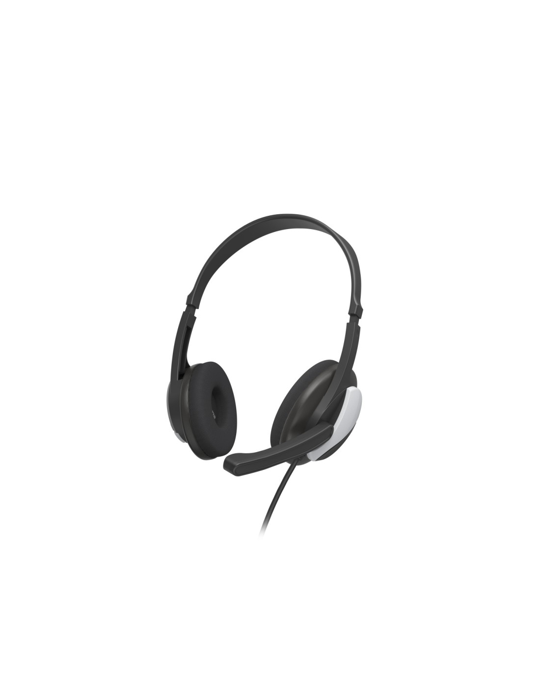 Hama | "HS-P100 V2" Auriculares de oficina para PC, estéreo, negro
