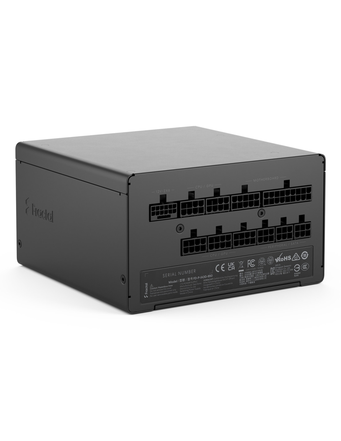 Fractal Design Ion 3 Gold 850W unidad de fuente de alimentación 24-pin ATX ATX Negro