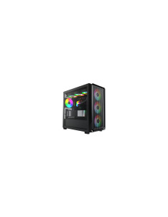 Montech X5M (B) carcasa de ordenador Micro Torre Negro 2