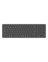 Rapoo E9700M teclado Oficina RF Wireless + Bluetooth QWERTY Gris