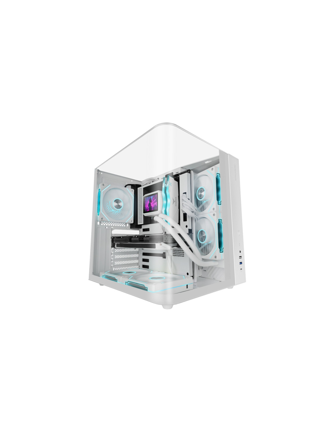 Mars Gaming MC-INFINIOLITEW Midi Tower Blanco