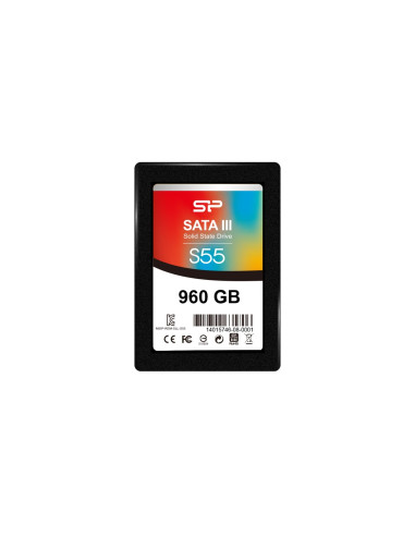 Disco ssd sp s55 960gb sata 3 2.5p negro SP960GBSS3S55S25