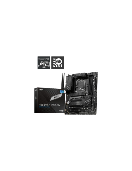 MSI PRO B760-P WIFI DDR4 placa base LGA 1700 ATX