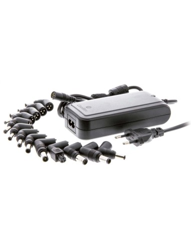 CoolBox CARGADOR PORTATIL UNIVERSAL 90W USB 2.1A + 14 PUNTAS