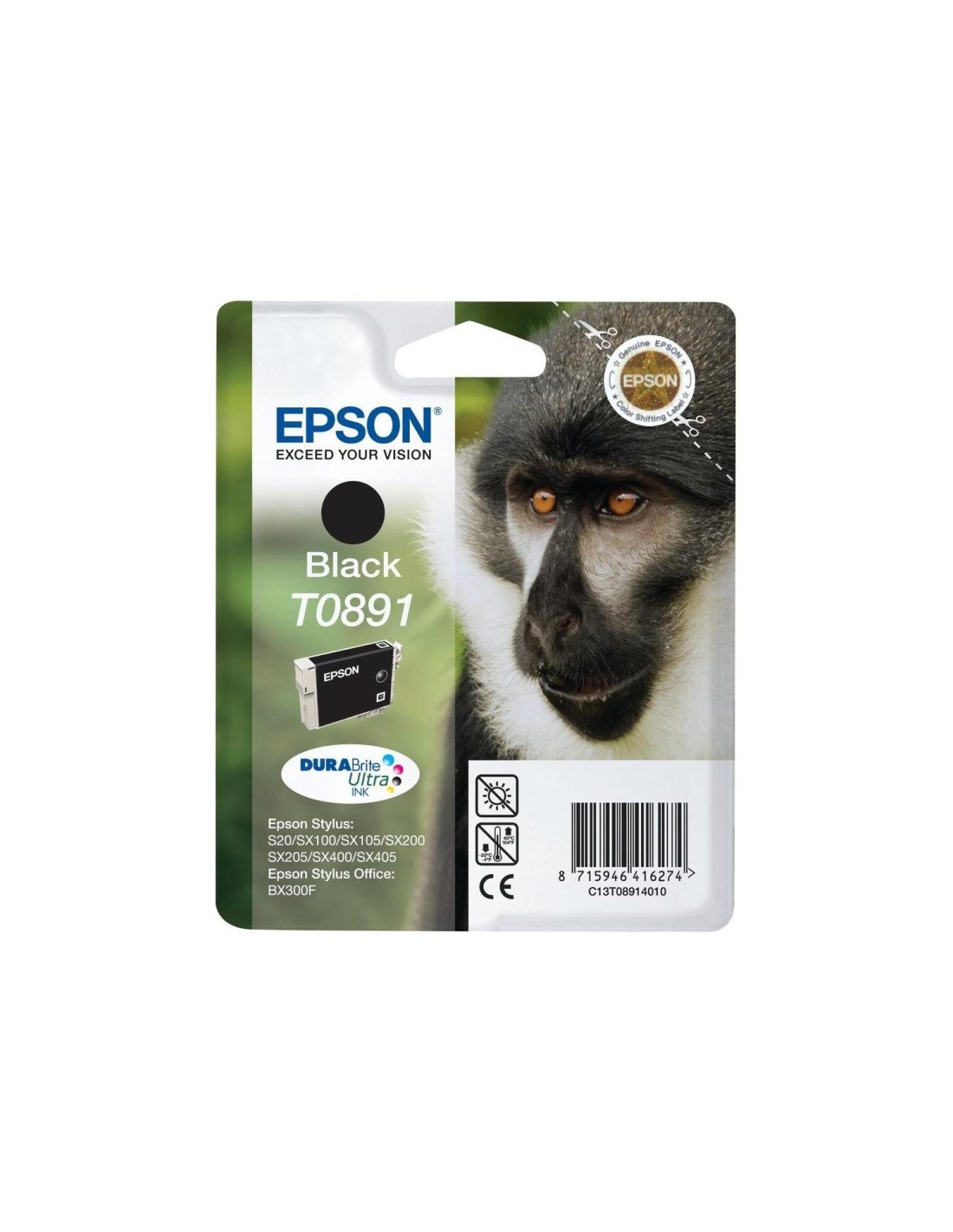 CARTUCHO EPSON T0891 NEGRO C13T08914011