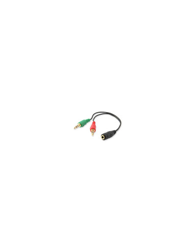 Equip 147942 divisor de audio Negro