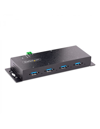 StarTech.com Hub Industrial USB 3.0 de 5Gbps de 4 Puertos -