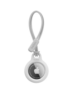 Belkin LLavero Apple Airtag Blanco con Correa (F8W974BTWHT)