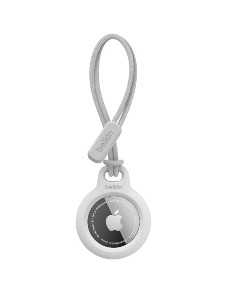 Belkin LLavero Apple Airtag Blanco con Correa (F8W974BTWHT)