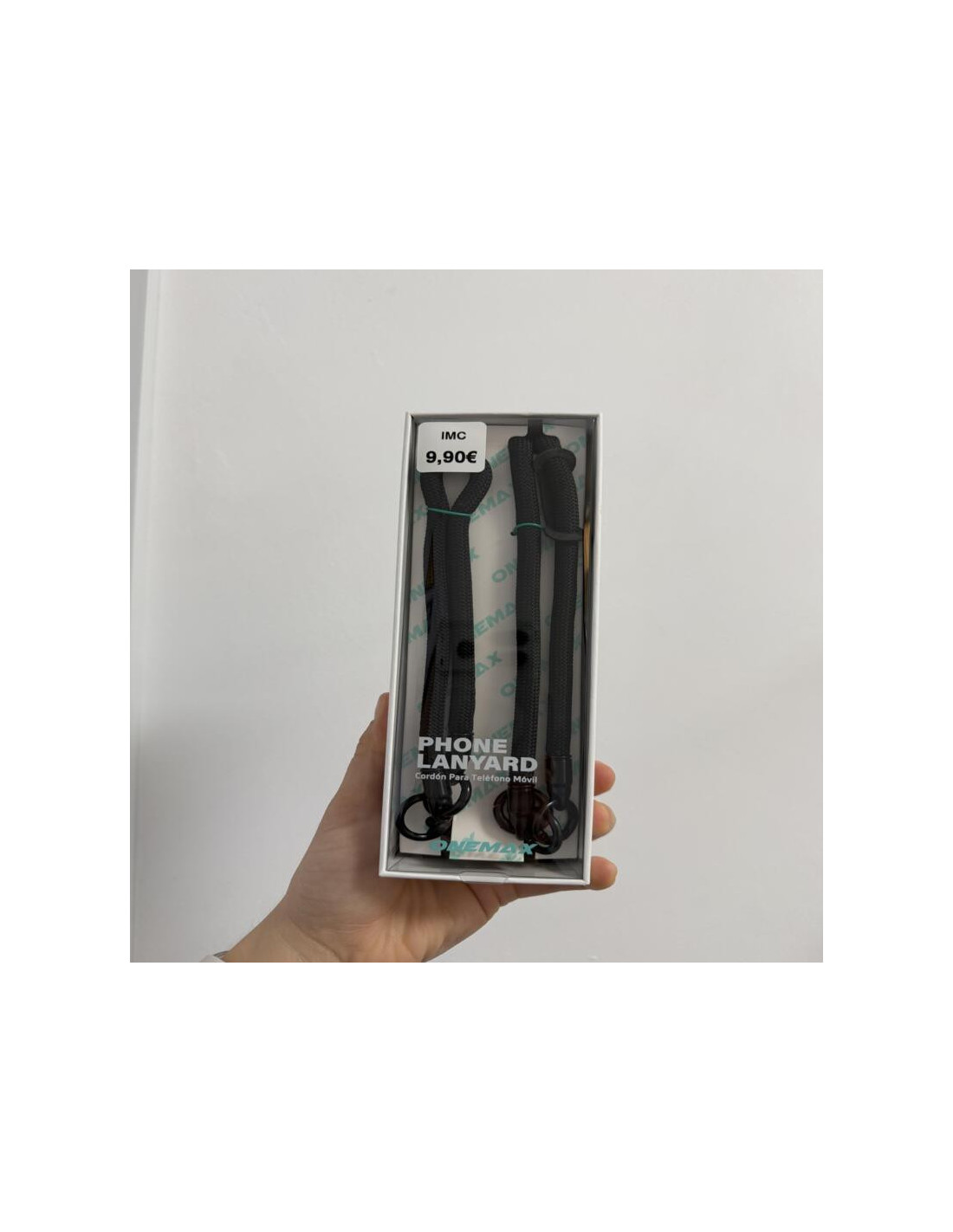 CORDÓN PARA COLGAR EN CUELLO Y EN MANO NEGRO