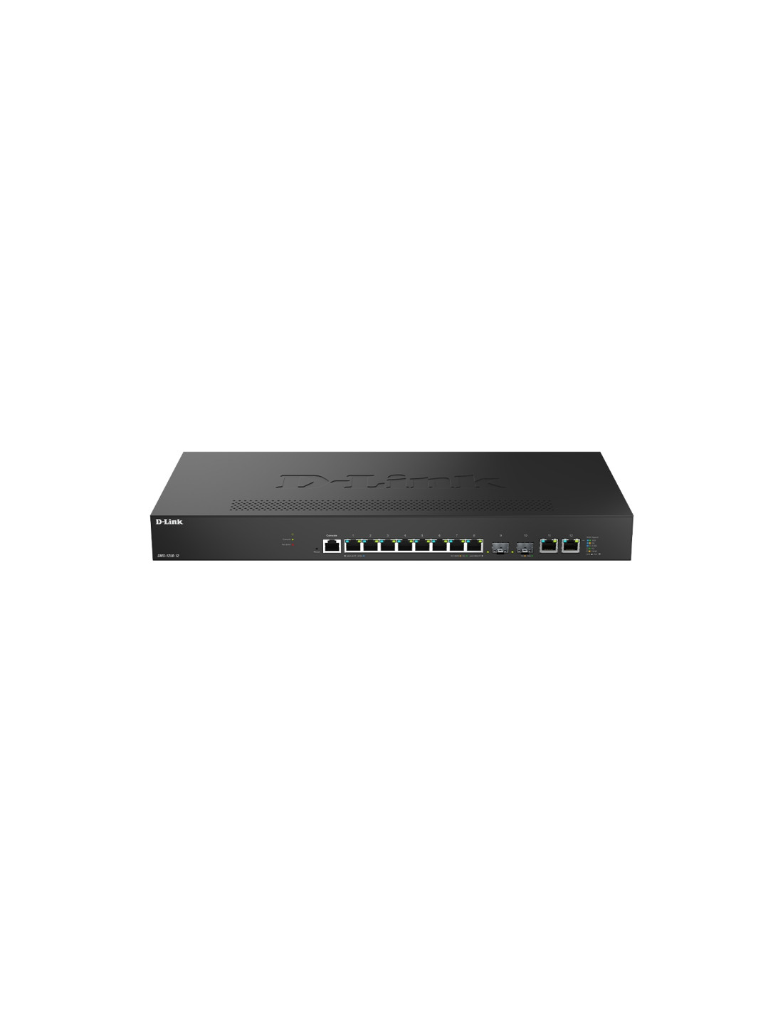 D-Link DMS-1250-12/E switch Gestionado L2 10G Ethernet (100/1000/10000) Negro