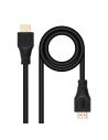 Nanocable Cable HDMI V1.4 CCS, A/M-A/M, Negro, 2m
