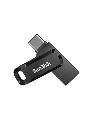 Sandisk Ultra Dual Drive Go Memoria flash 64GB USB Type-A Type-C 3.2 Gen 1 3.1 Gen 1 Negro SDDDC3-064G-G46