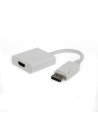 Adaptador cable gembird displayport macho a hdmi hembra blanco A-DPM-HDMIF-002-W