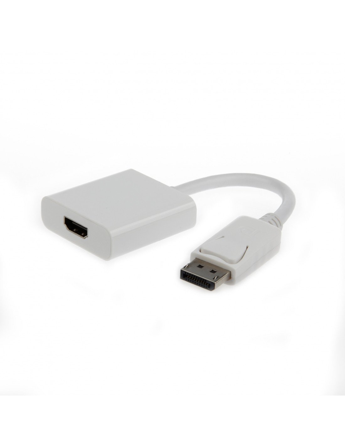 Adaptador cable gembird displayport macho a hdmi hembra blanco A-DPM-HDMIF-002-W