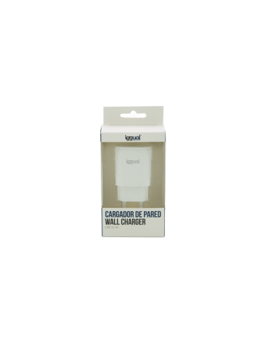 iggual Cargador de pared 1xUSB 5V/2A (10W)