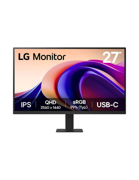 LG 27'' QHD Monitor pantalla para PC 68,6 cm (27") 2560 x 1440