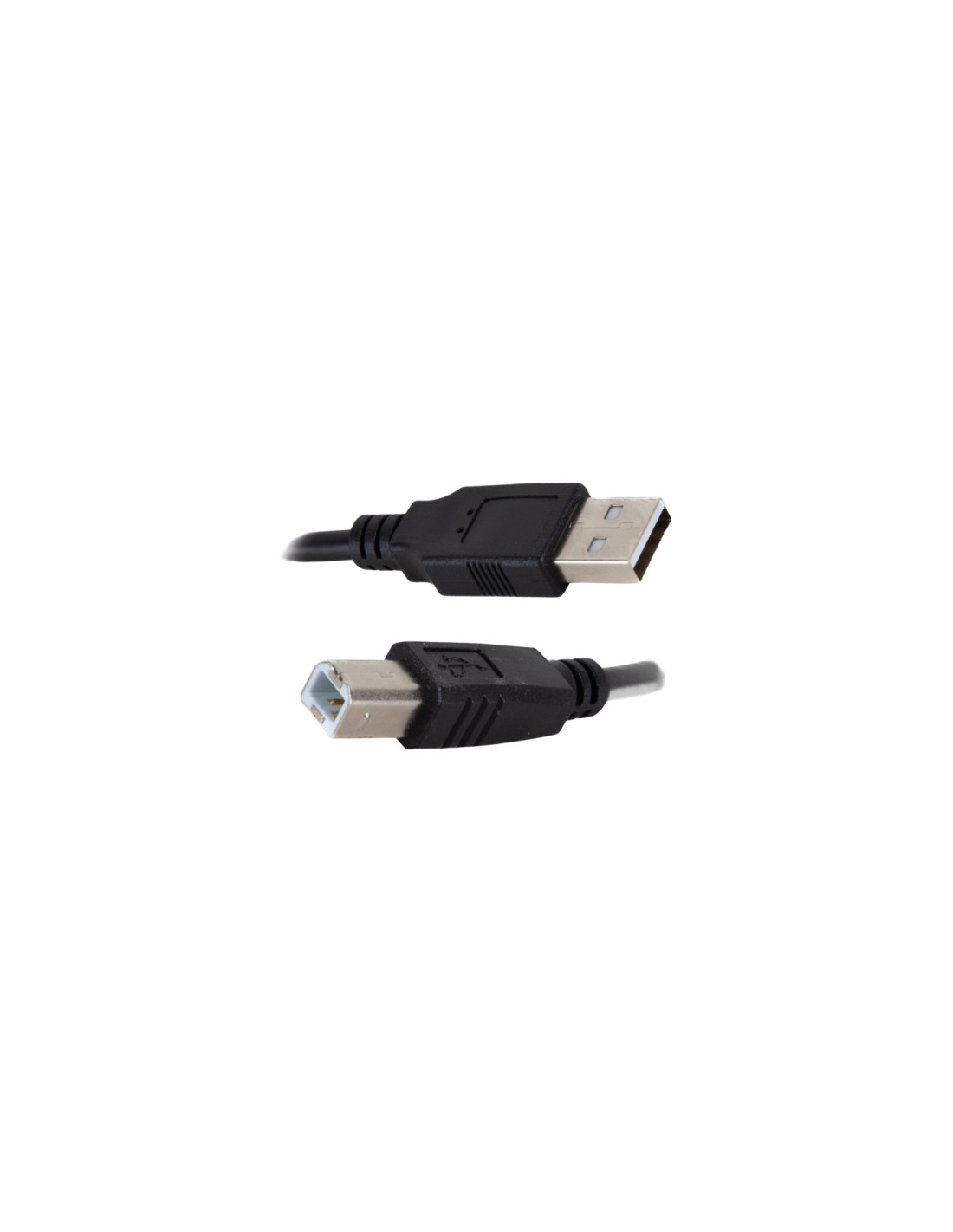 iggual IGG318713 cable USB USB 2.0 2 m USB A USB B Negro