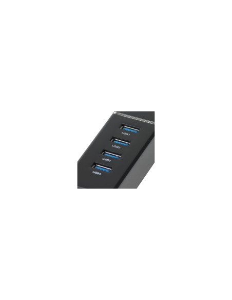 iggual Hub USB-A 3.0 x 4 puertos HUB-A-4p