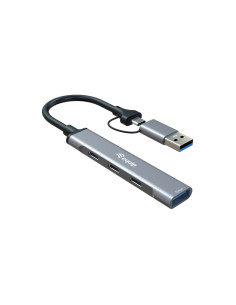Equip 128969 hub de interfaz USB 3.2 Gen 1 (3.1 Gen 1) Type-C 5000