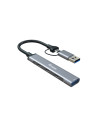 Equip 128969 hub de interfaz USB 3.2 Gen 1 (3.1 Gen 1) Type-C 5000 Mbit/s Gris