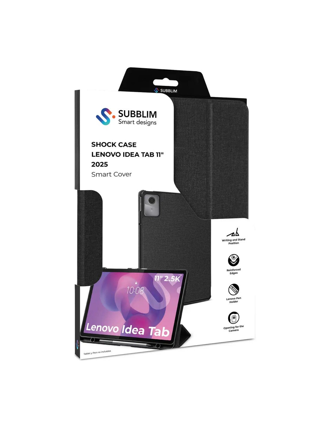 SUBBLIM SUBCST-5SC160 funda para tablet 27,9 cm (11") Folio Negro