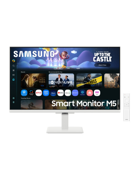 Samsung M5 M50F pantalla para PC 68,6 cm (27") 1920 x 1080 Pixeles Full HD LCD Blanco