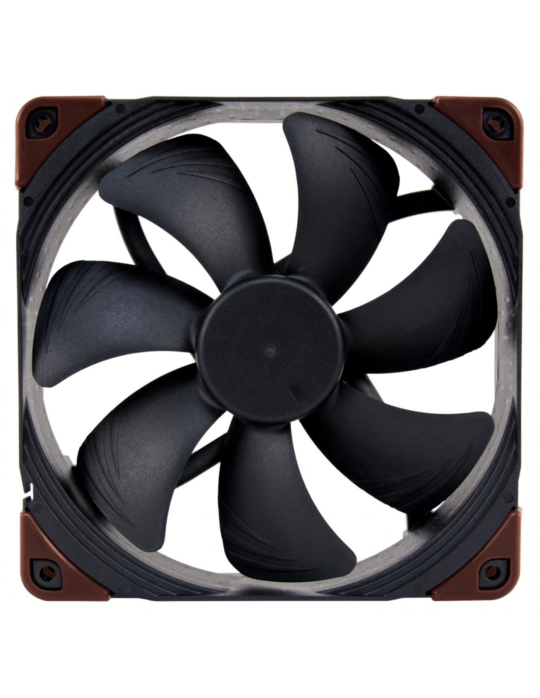 NOCTUA Carcasa del ordenador Ventilador 14 cm Negro, Marrón