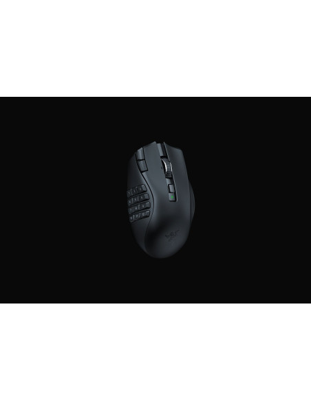 Razer Naga V2 HyperSpeed ratón mano derecha RF Wireless + Bluetooth Í“ptico 30000 DPI