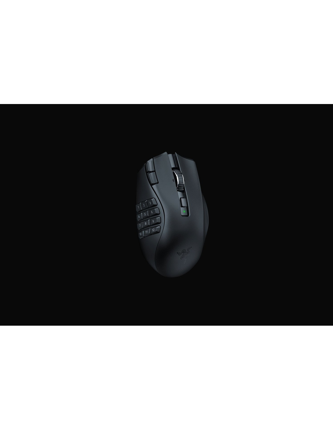 Razer Naga V2 HyperSpeed ratón mano derecha RF Wireless + Bluetooth Í“ptico 30000 DPI