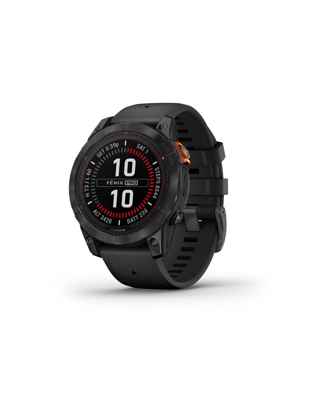 Garmin fÄ“nix 7 Pro 3,3 cm (1.3") MIP 47 mm Digital 260 x 260 Pixeles Pantalla táctil Gris Wifi GPS (satélite)