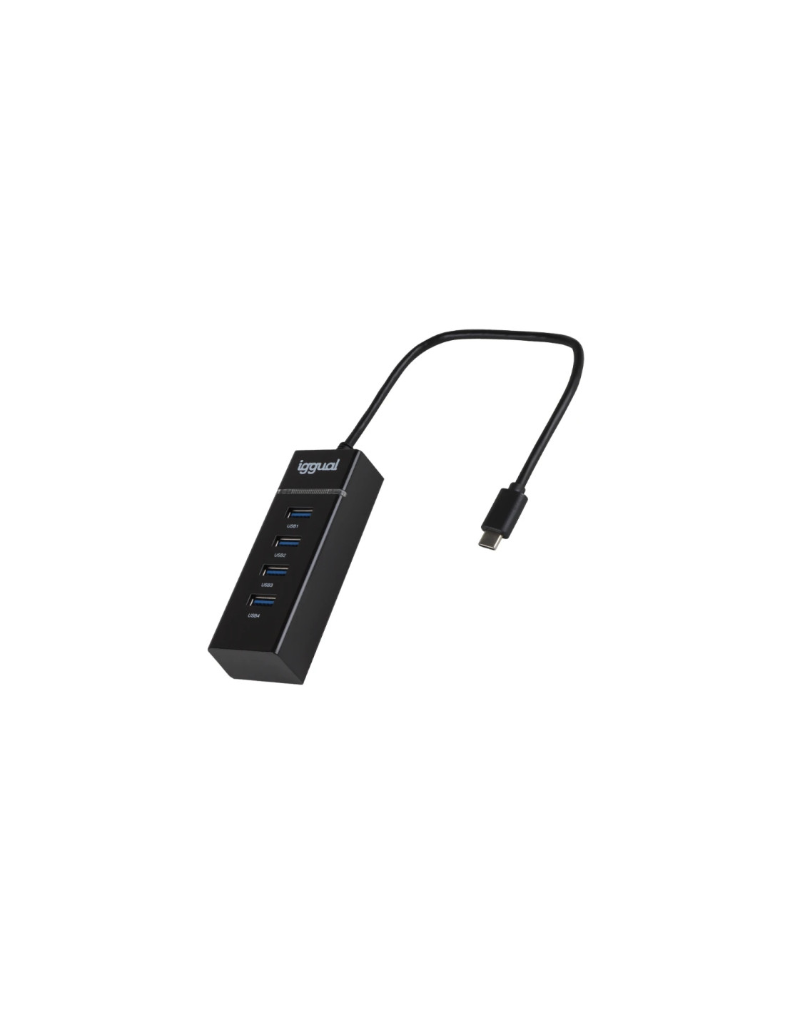 iggual Hub USB 3.0 tipo C x 4 puertos HUB-C-4p