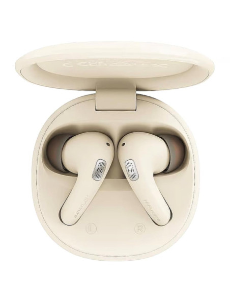 HiFuture FlyBuds4 AI Auricular Bluetooth con Tradución Simultanea de 130 idiomas Latte